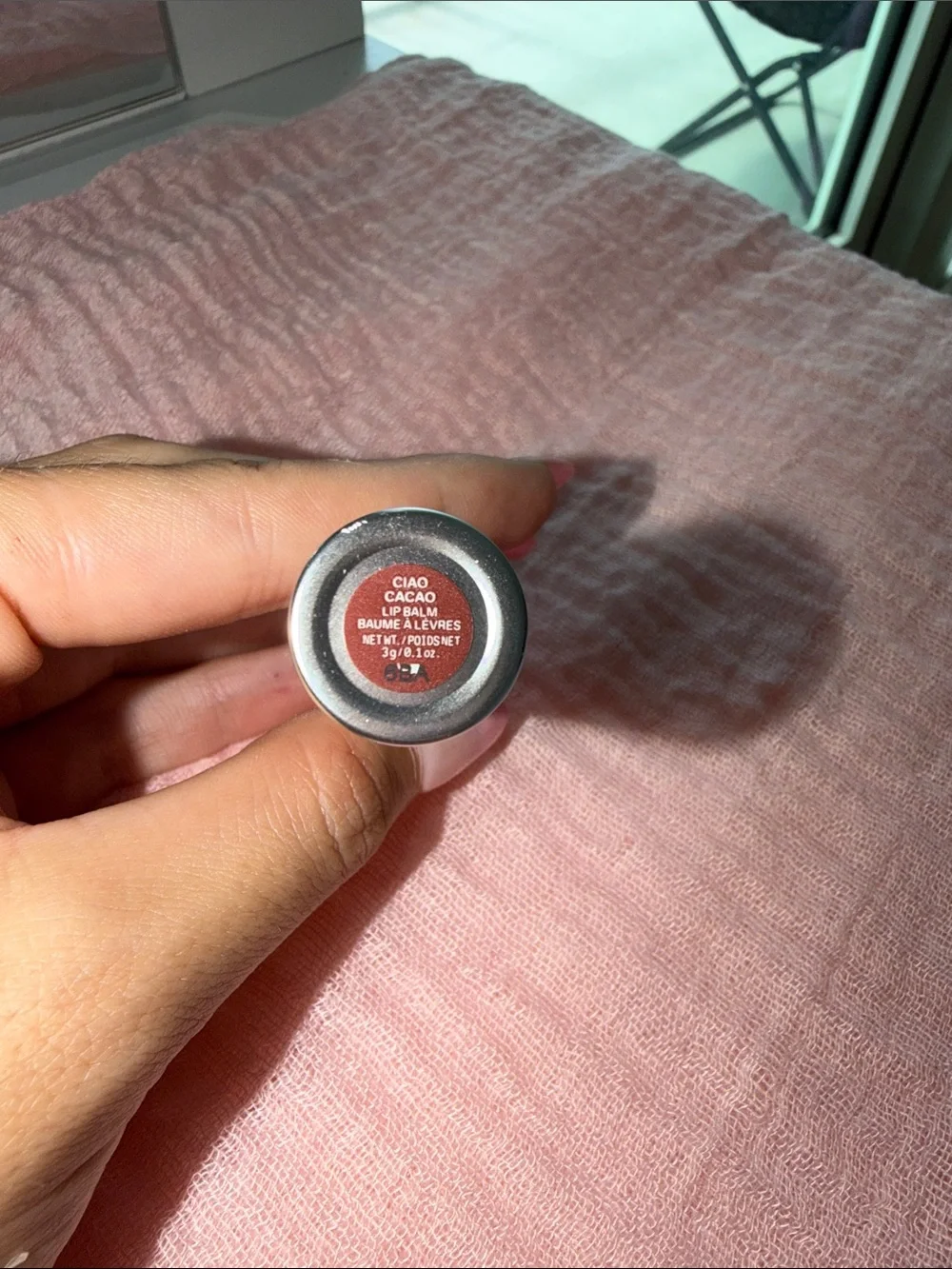r.e.m. beauty Silver Metallic Lipstick Tube